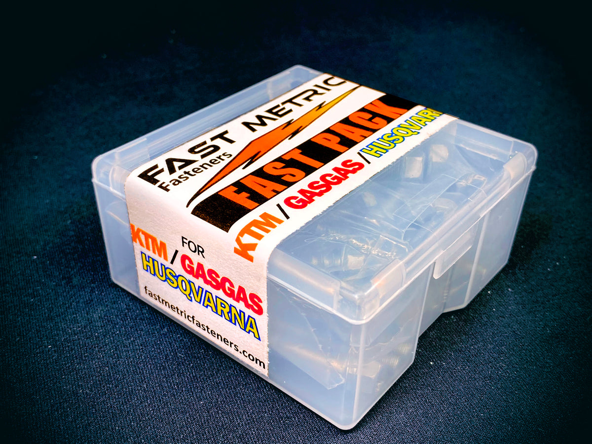 296pc FAST METRIC BOLT KIT FOR YAMAHA DIRT BIKES - Foto 3