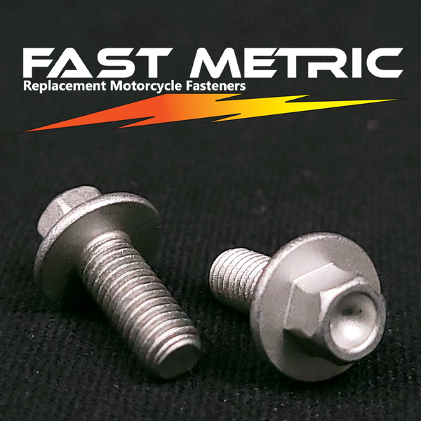 KTM, Husqvarna and Gas Gas style M5x12 flange bolt. Replaces 0014050123