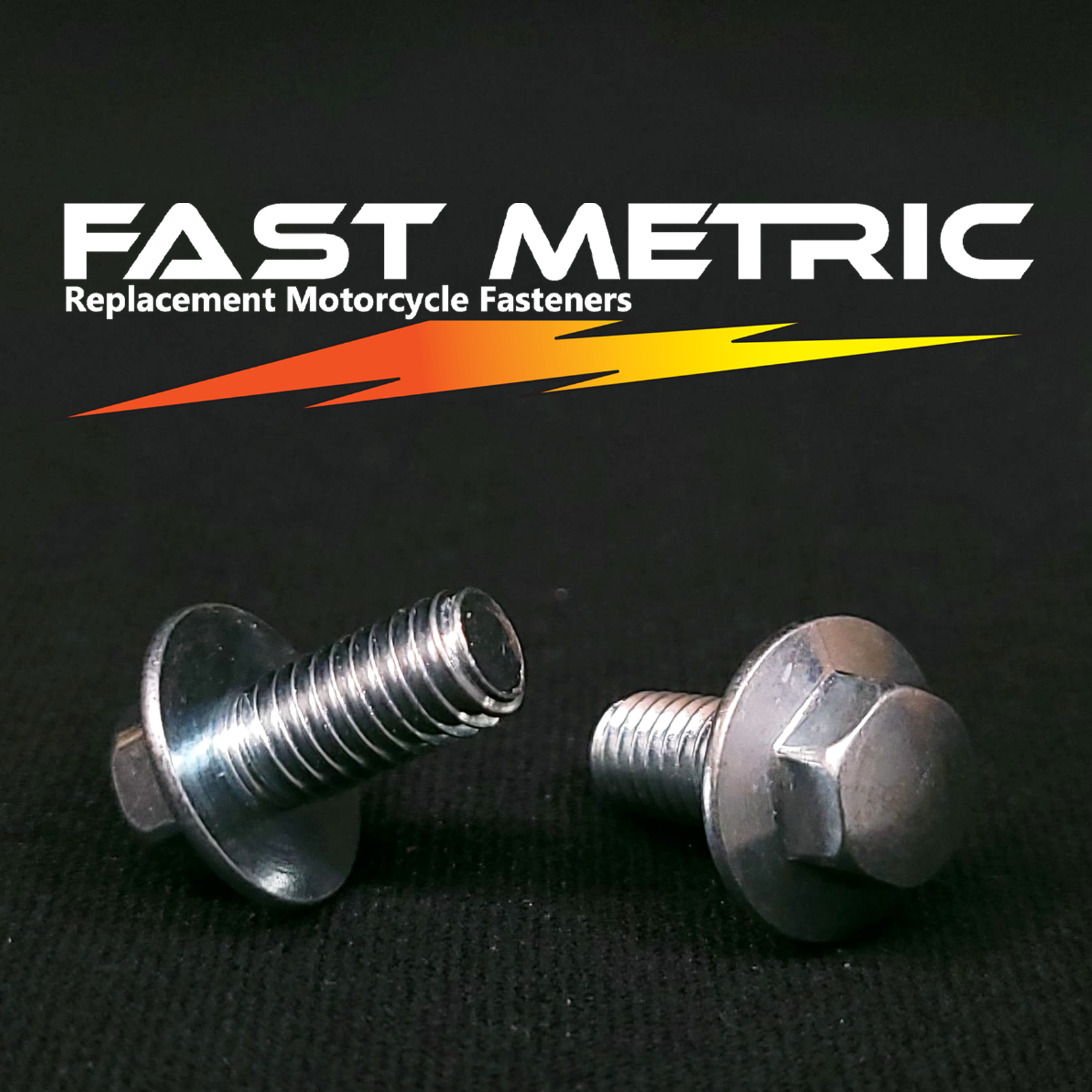 Yamaha style 6X12 flange bolt same as 90105-06064-00 | Fast Metric Yamaha style 6X12 flange bolt same as 90105-06064-00 | Fast Metric