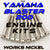 WORKS NICKEL ENGINE BOLT KIT FOR YAMAHA ATVs