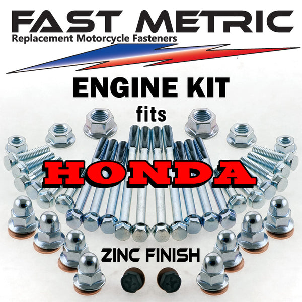 FACTORY STYLE ENGINE BOLT KIT FOR HONDA 2-STROKE FULL SIZE BIKES