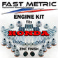 FACTORY STYLE ENGINE BOLT KIT FOR HONDA ATVs