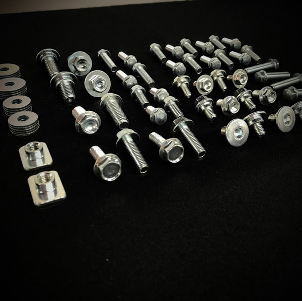 All-In-One 70pc Flange Bolt Kit For Honda Motorcycle Body Panels - Foto 2