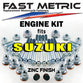FACTORY STYLE ENGINE BOLT KIT FOR SUZUKI 2-STROKE MINI BIKES