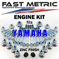 FACTORY STYLE ENGINE BOLT KIT FOR YAMAHA 2-STROKE FULL SIZE BIKES